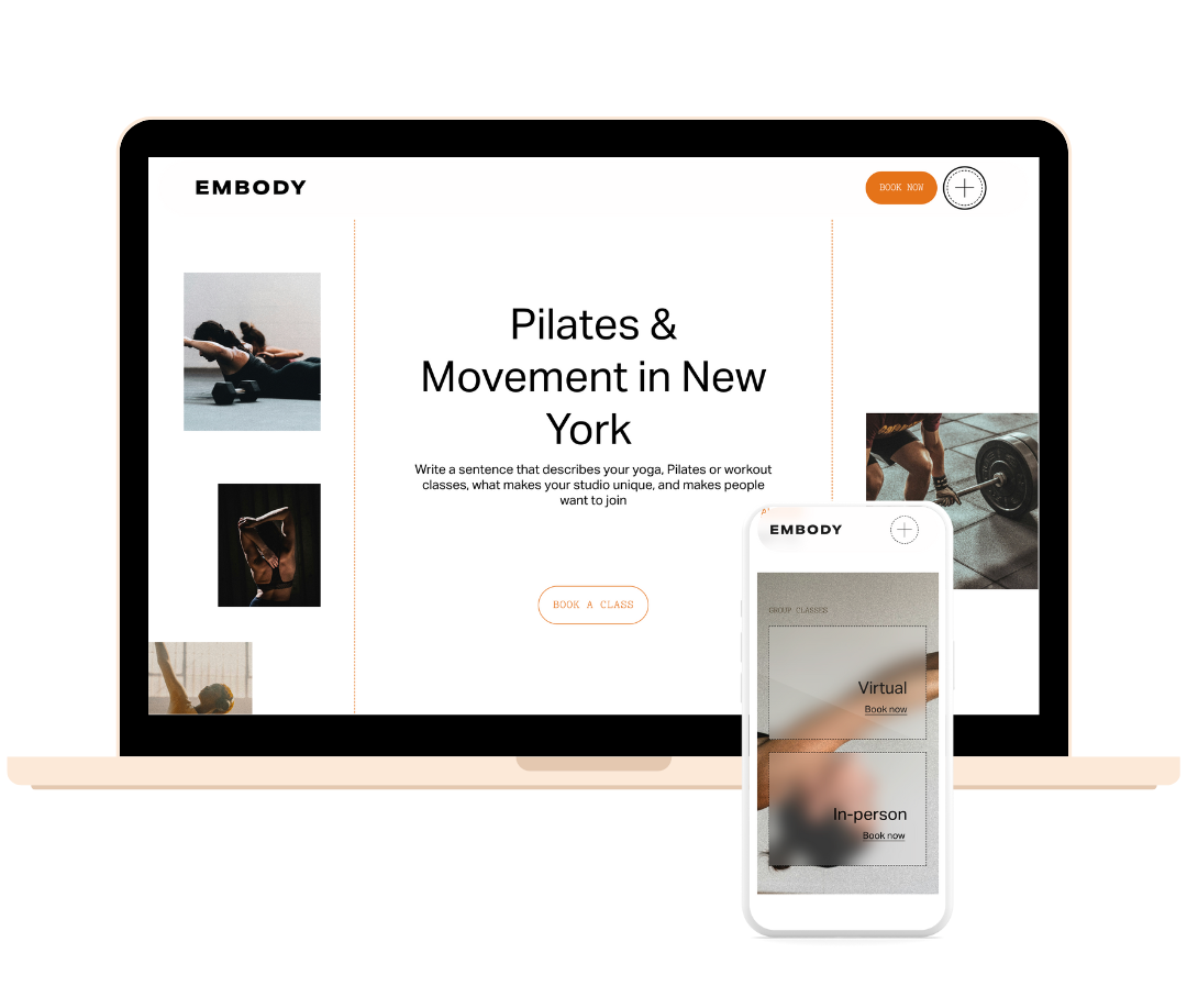 Embody Squarespace Template